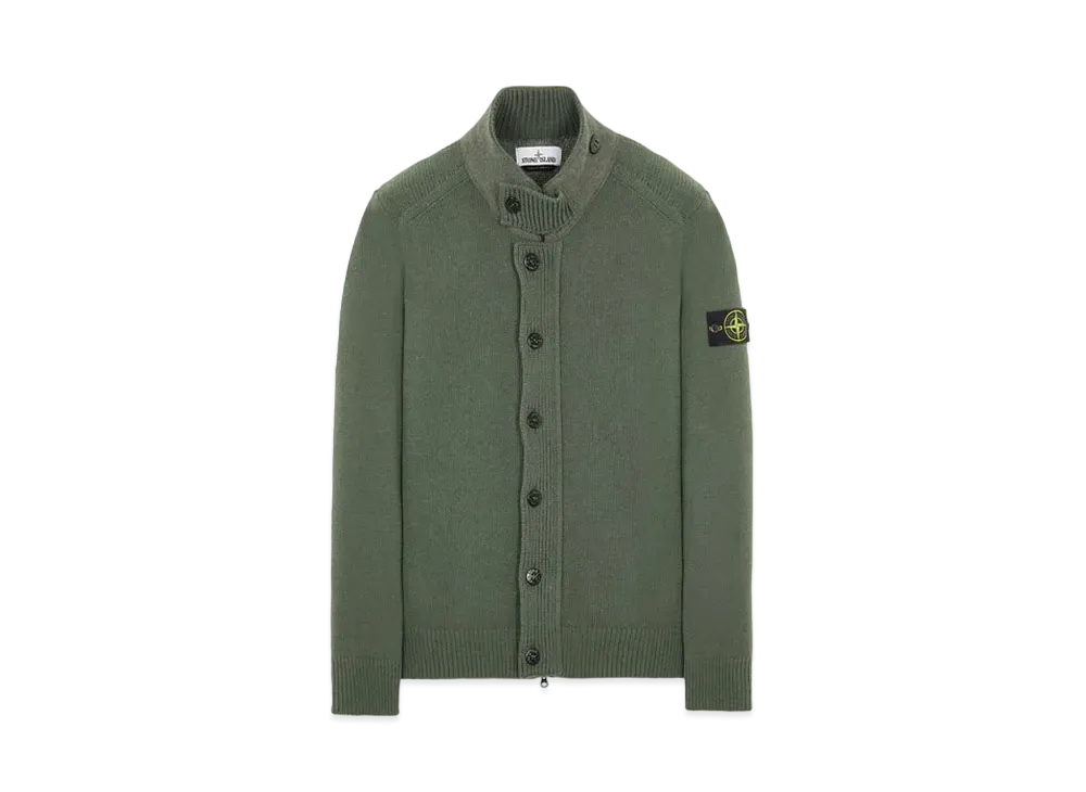 Stone Island 547A3 LAMBSWOOL "Sage Green"