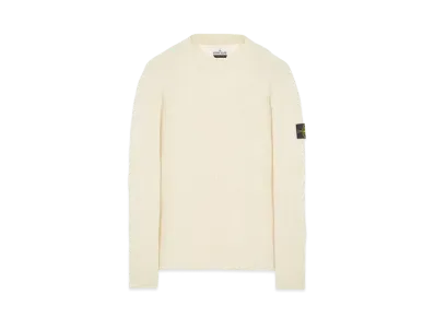Stone Island 550A7 COMFORT WOOL COTTON "Natural White"