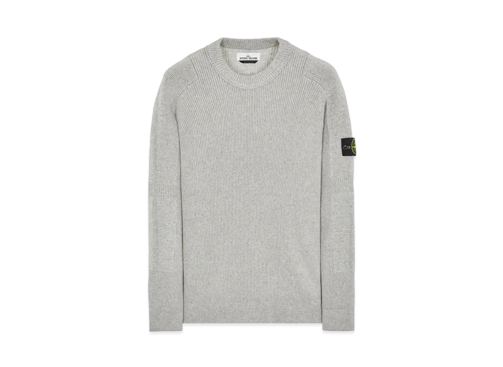 Stone Island 550A7 COMFORT WOOL COTTON "Pearl Grey"