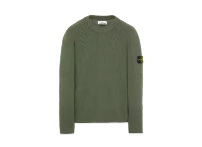 Stone Island 550A7 COMFORT WOOL COTTON "Sage Green"