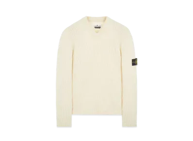 Stone Island 554A5 COTTON CHENILLE "Natural White"