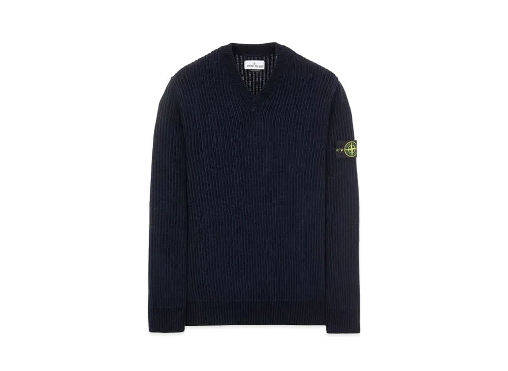 Stone Island 554A5 COTTON CHENILLE "Blue"