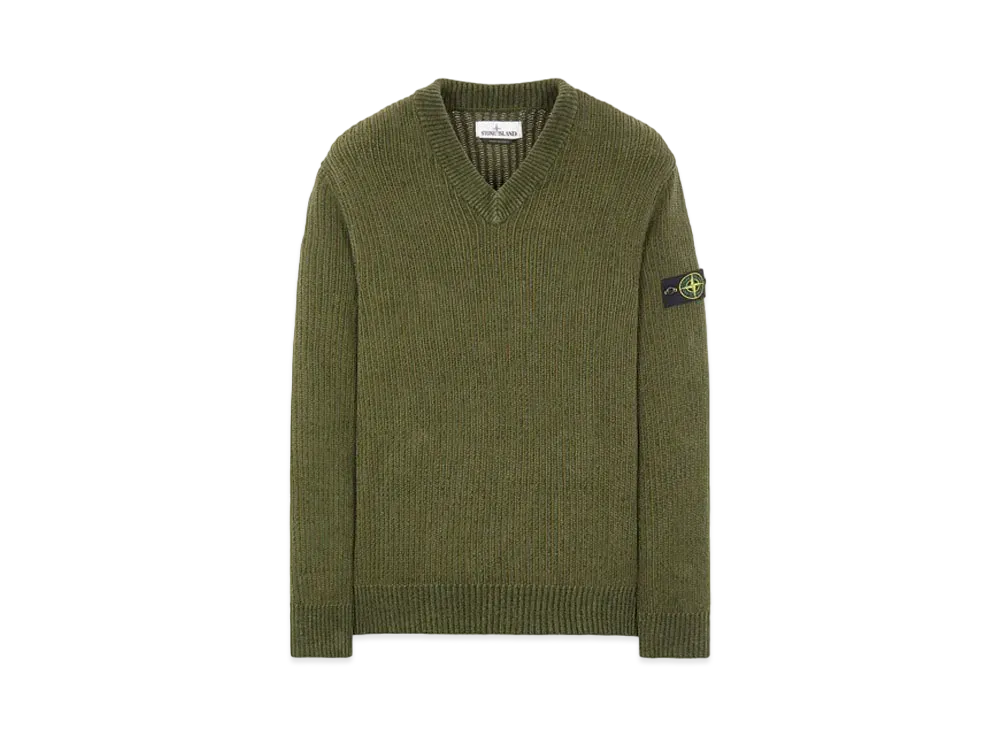 Stone Island 554A5 COTTON CHENILLE "Sage Green"