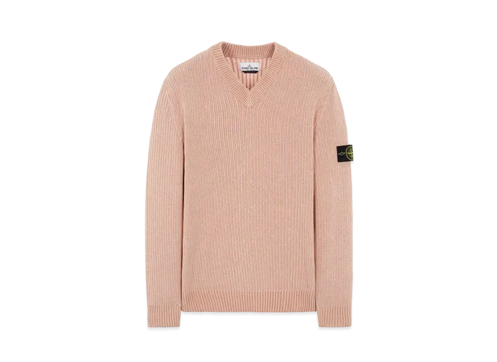 Stone Island 554A5 COTTON CHENILLE "Pastele Pink"