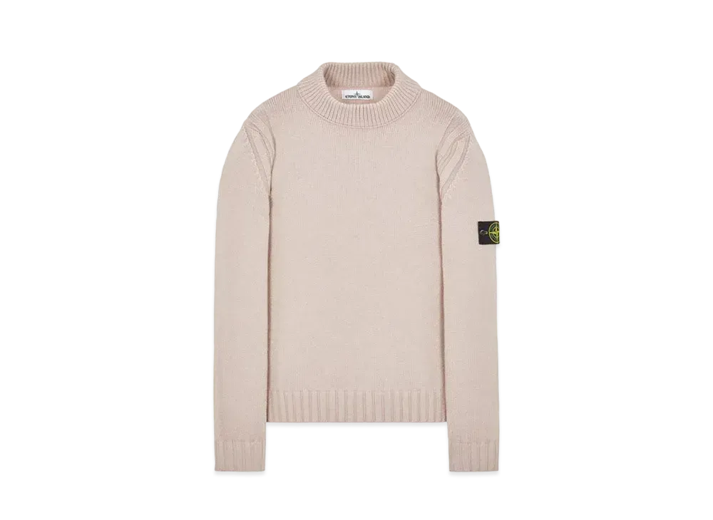 Stone Island 557B2 WOOL-SILK "Pastele Pink"