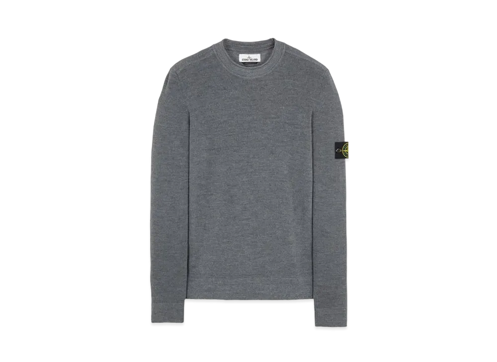 Stone Island 560C2 FULL RIB PURE WOOL "Grey"
