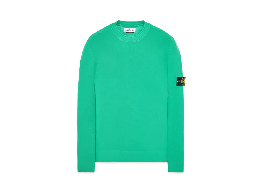 Stone Island 560C2 FULL RIB PURE WOOL "Green"