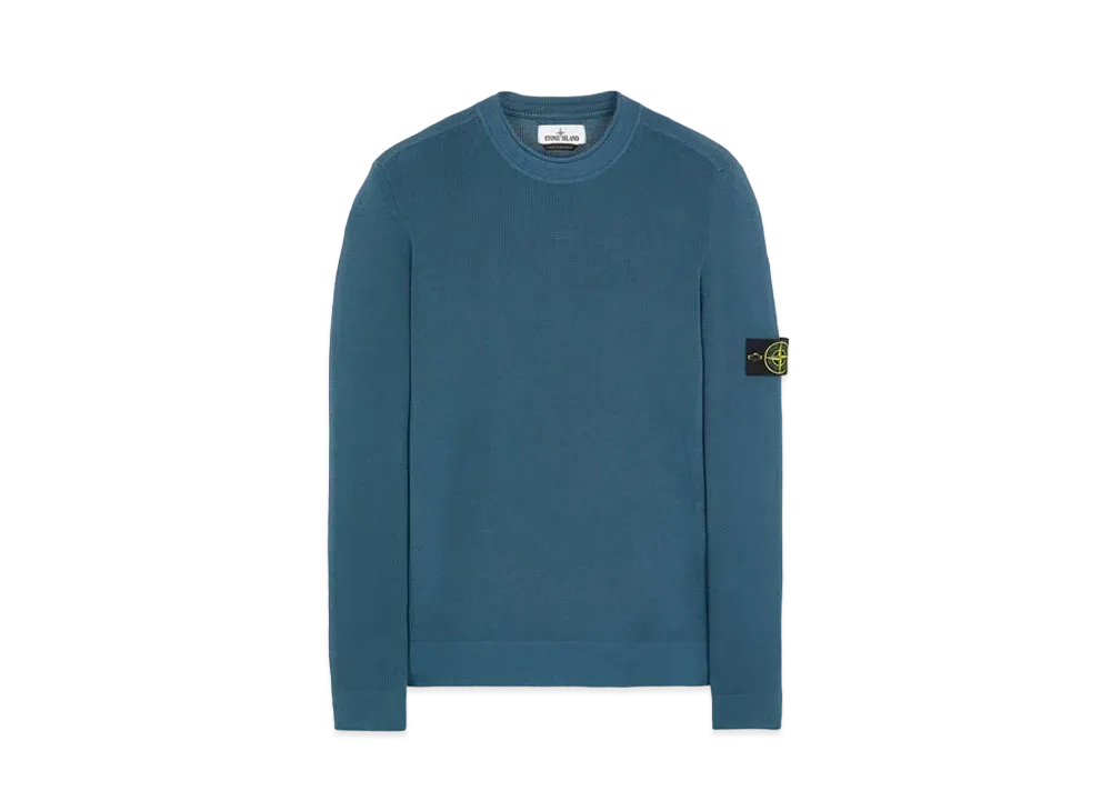 Stone Island 560C2 FULL RIB PURE WOOL "Teal"