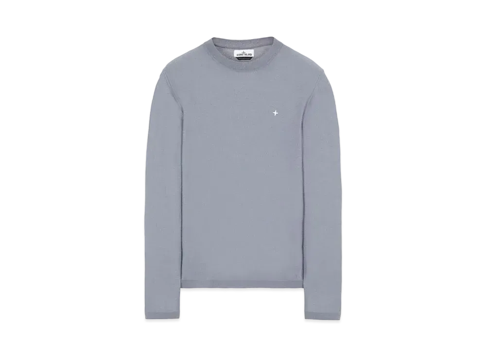 Stone Island 562C4 LIGHT PURE WOOL "Pastel Blue"