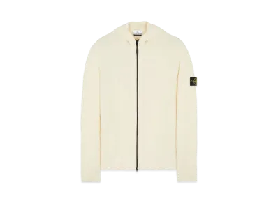 Stone Island 566C2 FULL RIB PURE WOOL "Natural White"