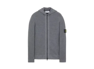 Stone Island 566C2 FULL RIB PURE WOOL "Grey"