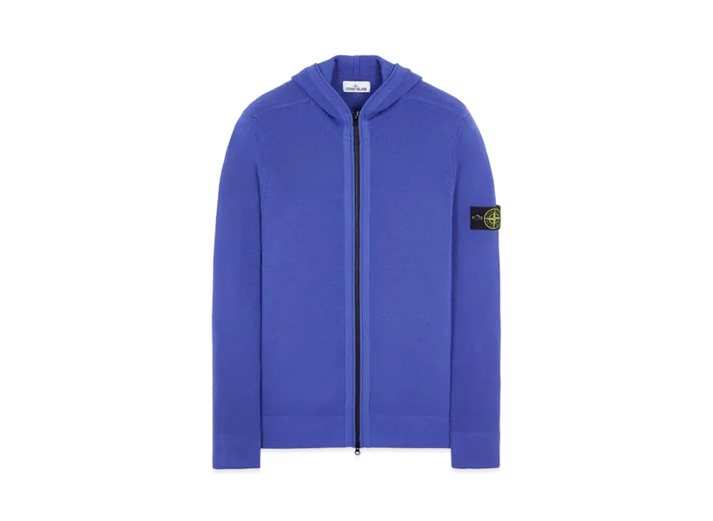 Stone Island 566C2 FULL RIB PURE WOOL "Periwinkle"