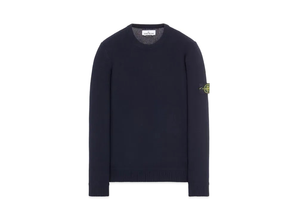 Stone Island 577B6 GEELONG WOOL "Blue"