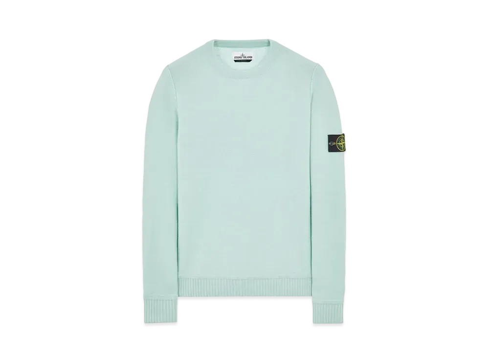 Stone Island 577B6 GEELONG WOOL "Light Green"