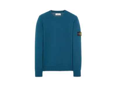 Stone Island 577B6 GEELONG WOOL "Teal"