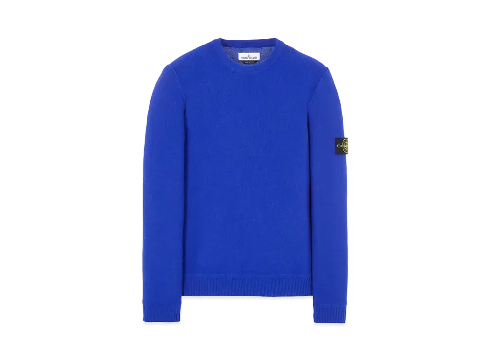 Stone Island 577B6 GEELONG WOOL "Periwinkle"