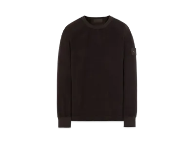 Stone Island 618F3 COTTON NYLON MOLESKIN-TC_GHOST PIECE "Dark Brown"