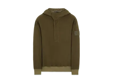 Stone Island 667F3 COTTON NYLON MOLESKIN-TC_GHOST PIECE "Sage Green"