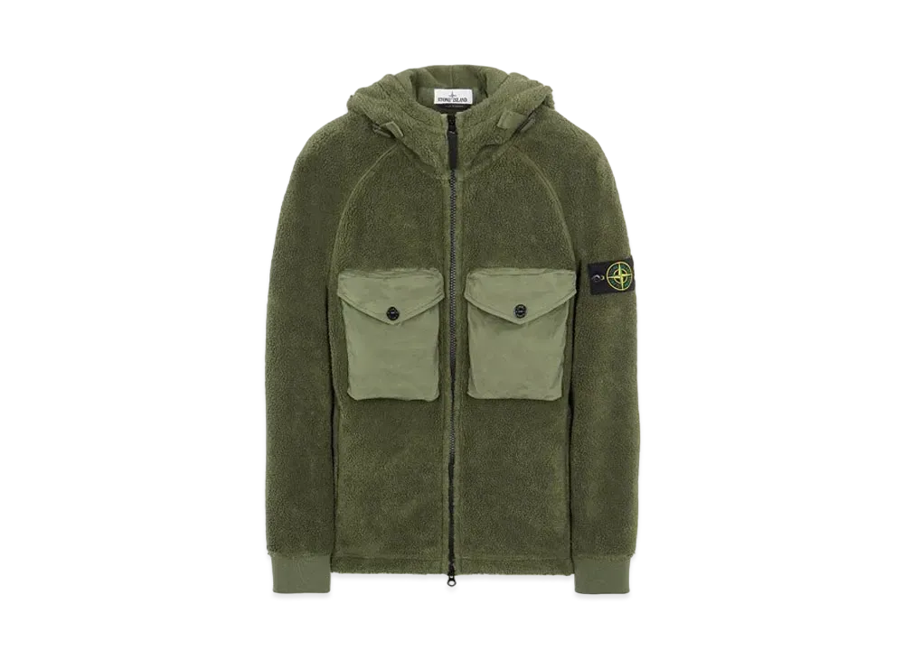 Stone Island 60134 COTTON PILE "Sage Green"