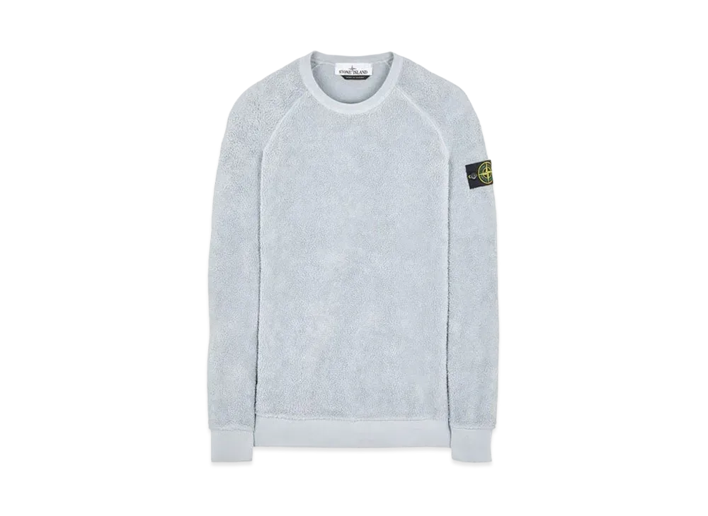 Stone Island 60234 COTTON PILE "Pearl Grey"