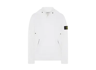 Stone Island 60620 BRUSHED COTTON FLEECE "White"