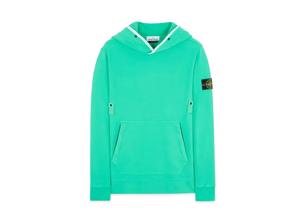 Stone Island 60620 BRUSHED COTTON FLEECE "Green"