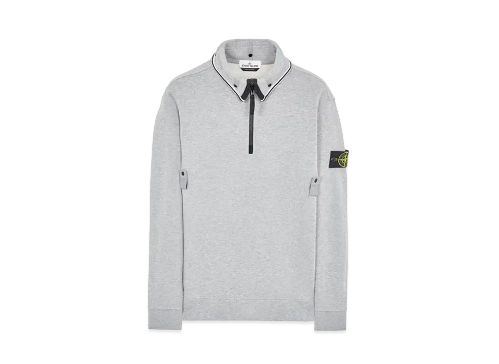 Stone Island 60720 BRUSHED COTTON FLEECE "Dust Melange"