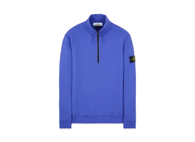 Stone Island 61920 BRUSHED COTTON FLEECE "Periwinkle"