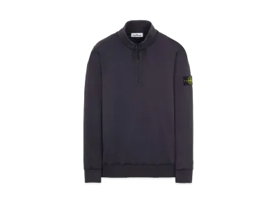 Stone Island 61920 BRUSHED COTTON FLEECE "Ink Blue"