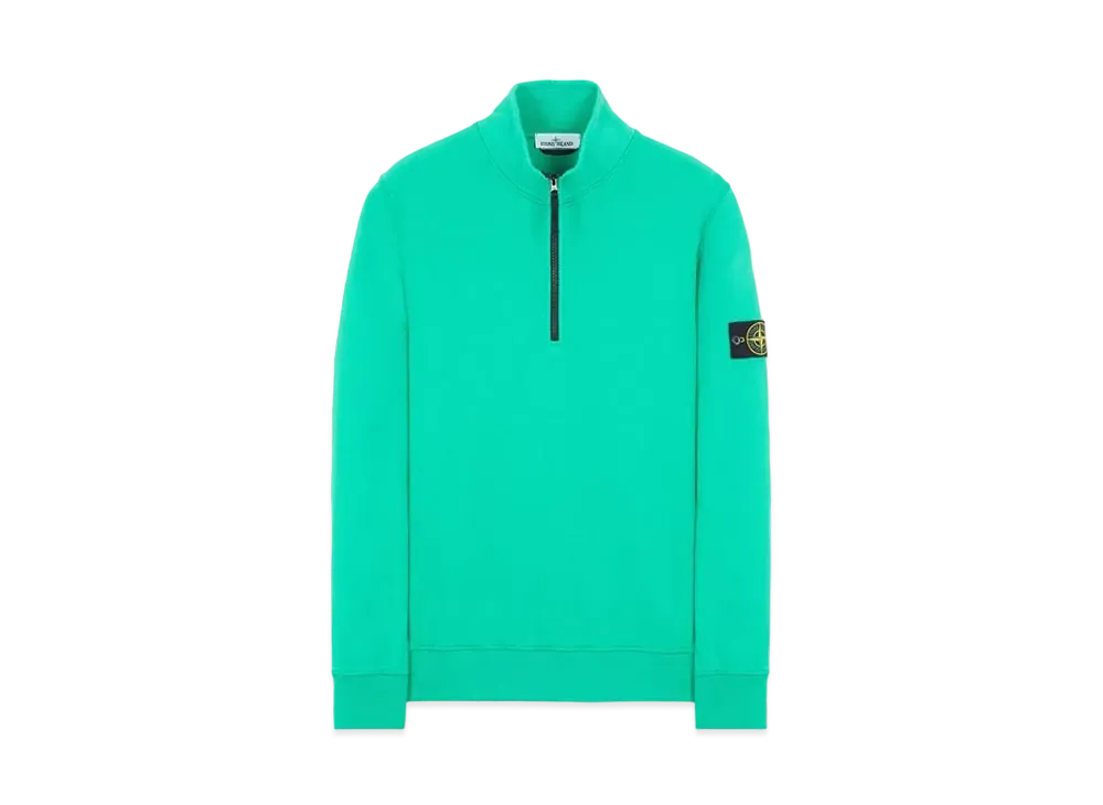 Stone Island 61920 BRUSHED COTTON FLEECE "Green"