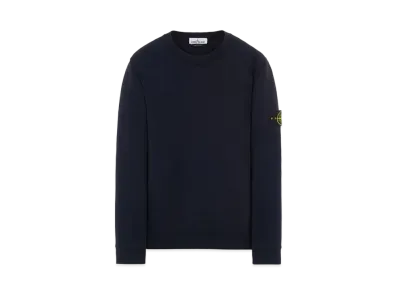 Stone Island 63020 BRUSHED COTTON FLEECE "Blue"