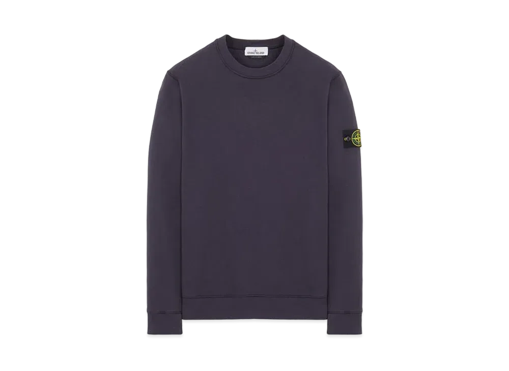 Stone Island 63020 BRUSHED COTTON FLEECE "Ink Blue"
