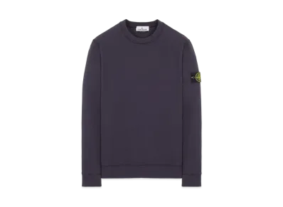 Stone Island 63020 BRUSHED COTTON FLEECE "Ink Blue"