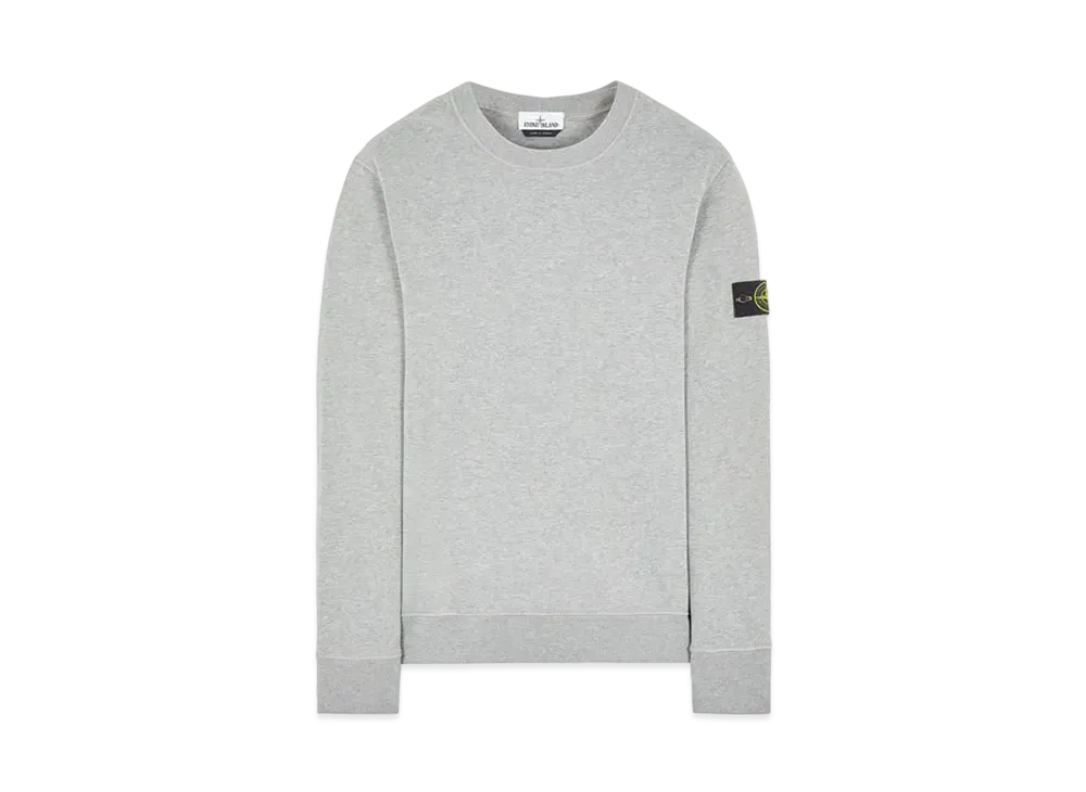 Stone Island 63020 BRUSHED COTTON FLEECE "Dust Melange"