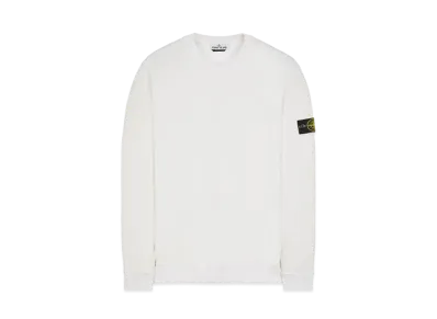 Stone Island 63547 COTTON NYLON FLEECE "White"