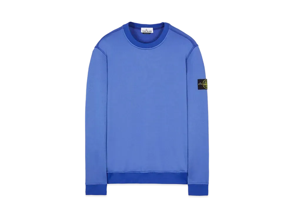 Stone Island 63547 COTTON NYLON FLEECE "Periwinkle"