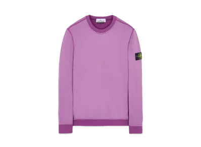 Stone Island 63547 COTTON NYLON FLEECE "Magenta"