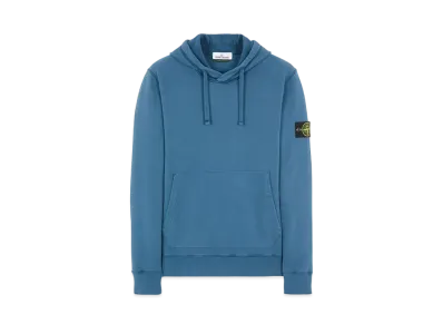 Stone Island 64120 BRUSHED COTTON FLEECE "Teal"
