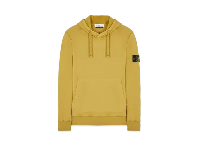 Stone Island 64120 BRUSHED COTTON FLEECE "Dark Beige"