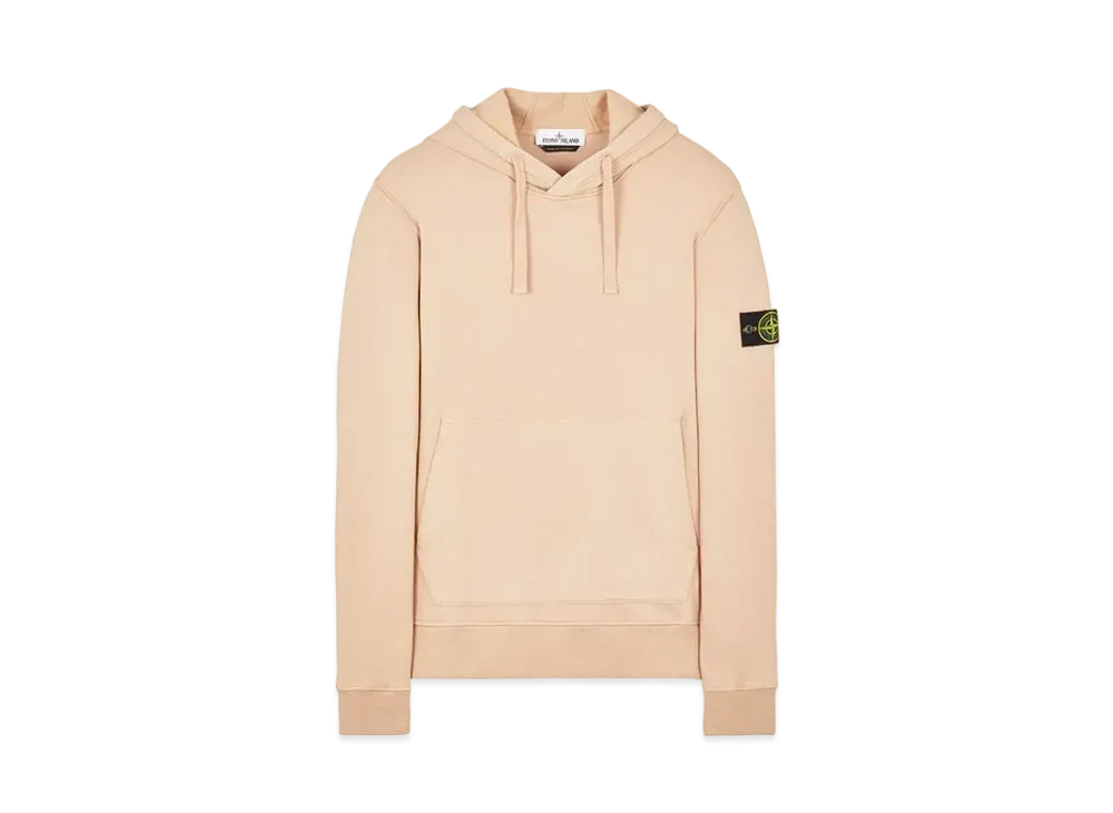 Stone Island 64120 BRUSHED COTTON FLEECE "Pastele Pink"