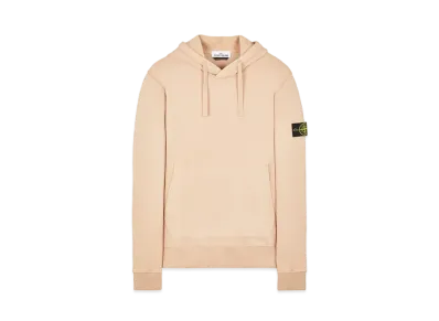 Stone Island 64120 BRUSHED COTTON FLEECE "Pastele Pink"