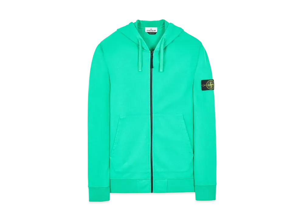 Stone Island 64220 BRUSHED COTTON FLEECE "Green"
