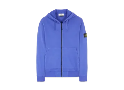 Stone Island 64220 BRUSHED COTTON FLEECE "Periwinkle"