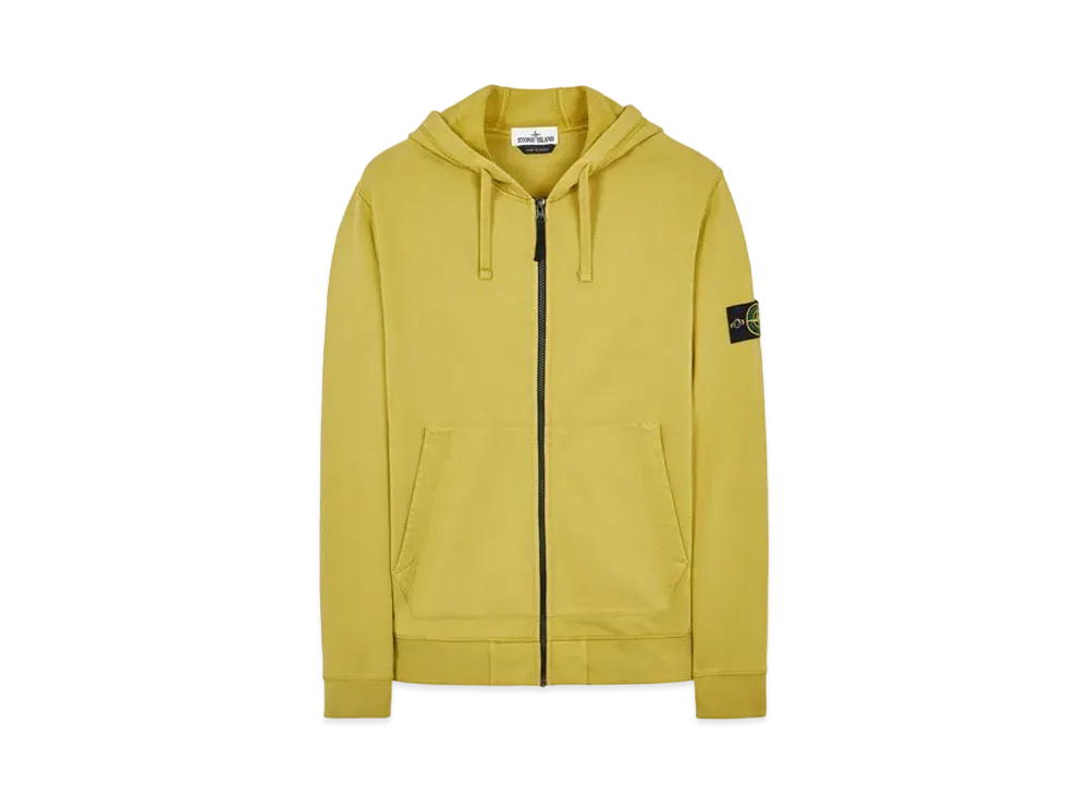 Stone Island 64220 BRUSHED COTTON FLEECE "Dark Beige"