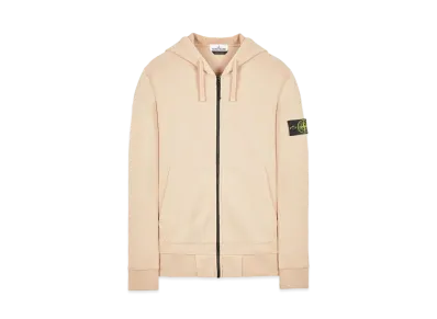 Stone Island 64220 BRUSHED COTTON FLEECE "Pastele Pink"