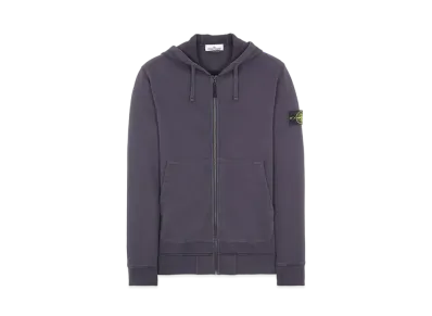 Stone Island 64220 BRUSHED COTTON FLEECE "Ink Blue"