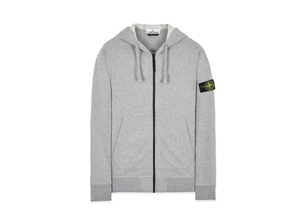 Stone Island 64220 BRUSHED COTTON FLEECE "Dust Melange"