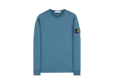 Stone Island 64450 GAUZED COTTON JERSEY "Teal"