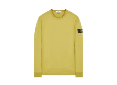 Stone Island 64450 GAUZED COTTON JERSEY "Dark Beige"