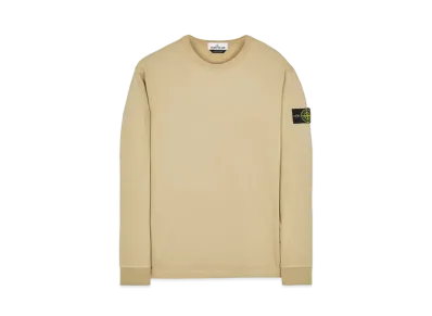 Stone Island 64450 GAUZED COTTON JERSEY "Ibory"